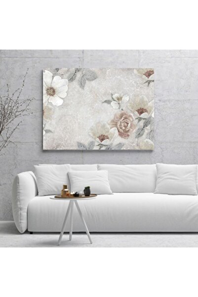 Dijiwork Çiçek Desen 2 Kanvas Tablo 70x100