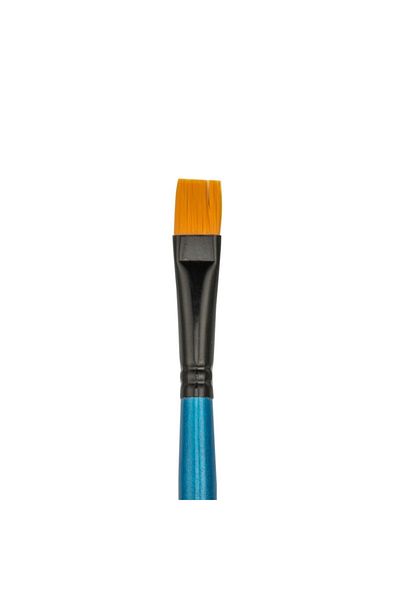 Bigpoint 210f Series Synthetic Bristle Flat Cut Brush No: 8 (1 Piece)