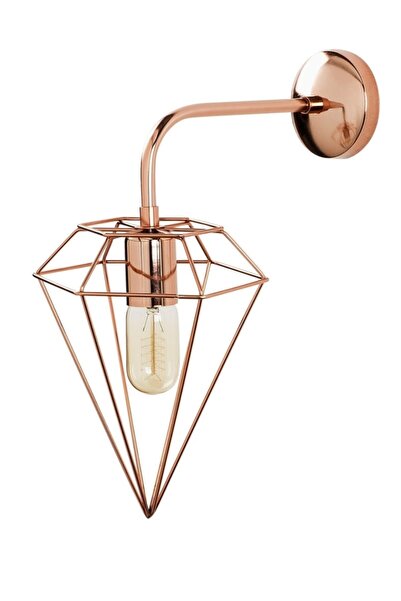 Rsylight النحاس ريفي الرجعية الزخرفية بريزم الجدار الشمعدان