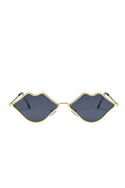 Toz Vintage Black Lip Glasses Vintage & Retro Lip Shape Sun Glasses