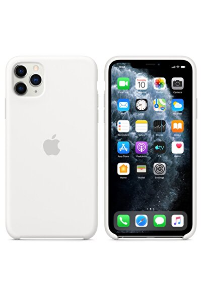 Telefon Aksesuarları Iphone 11 Pro Max Silikon Kılıf Beyaz