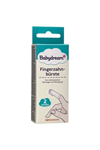 BABYDREAM 2 Pieces Baby Finger Toothbrush