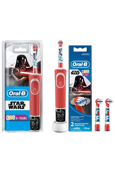 Oral-B D100 Çocuklar Için Şarjlı Star Wars+2'li Yedek Başlık