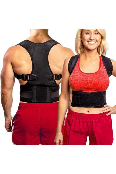 Ankaflex Magnetic Waist Back Shoulder Corset for Standing Upright Women Men Upright Posture Corset