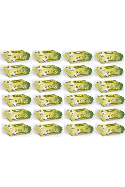 Sleepy Natural Olive Oil Wet Towel Wipes 90pcs - 24 Pieces 2160 Sheets