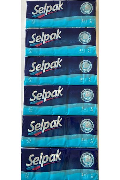 Selpak Wipes 10 x 6 Pack