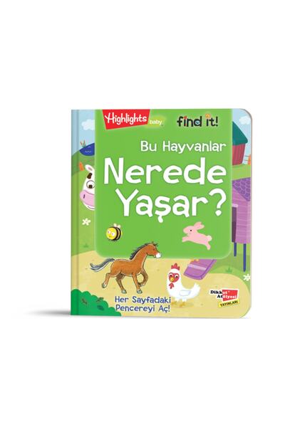 Dikkat Atölyesi Yayınları 0-3 Yaş Find It! 6'lı Hikaye Kitap Seti