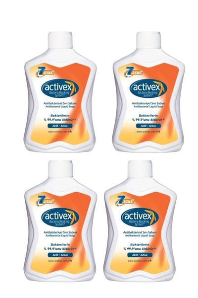 Activex Activex Liquid Soap - 300 ml, 4 Pieces