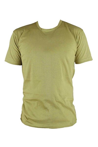 SEDEF YILDIZ قميص داخلي للرجال من القطن باللون الأخضر مكون من 6 قطع