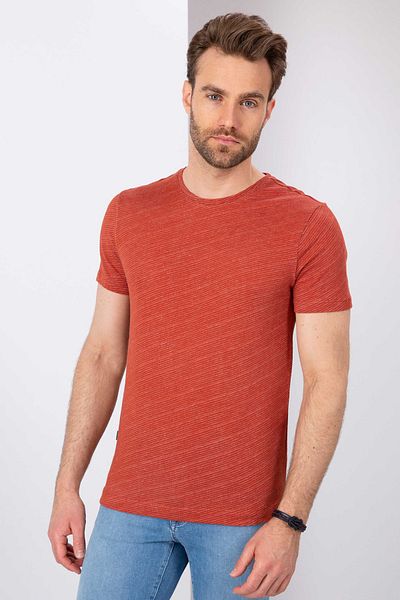 Pierre Cardin Tile Slim Fit Crew Neck T-Shirt