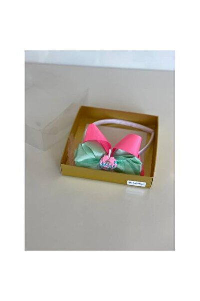 QUEEN AKSESUAR Mint - Neon Pink Lollipop Lu Mother Girl Baby Gift Crown