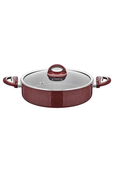 Taç Granite 1119 32 Cm Short Karnıyarık Pot-teflon