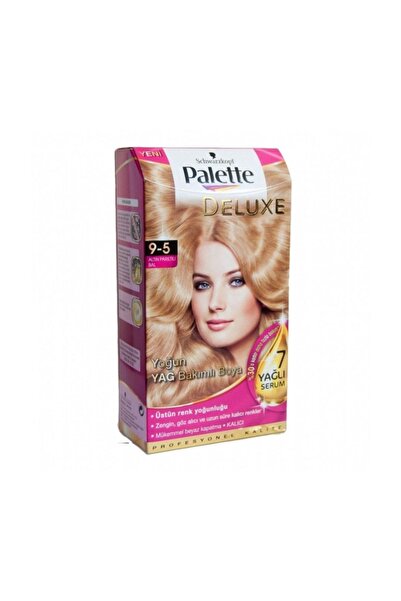 Palette Deluxe Kit Saç Boyası 9-5 Altın Pırıltıl Bal