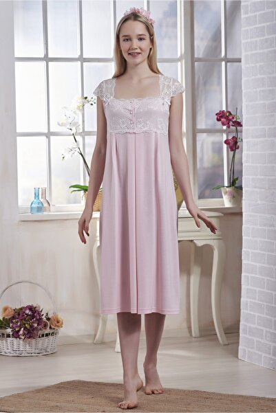 Emose 4002 ثوب نوم دانتيل للحوامل