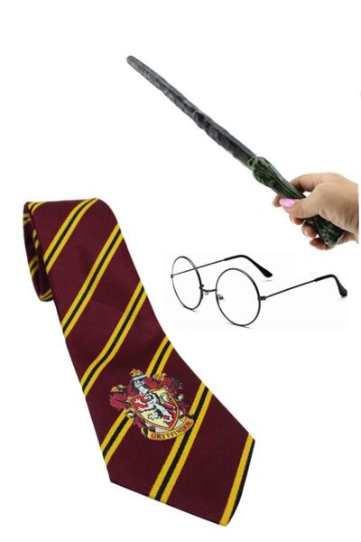 Hkostüm Harry Potter Gryffindor Asa Gözlük Kravat Seti
