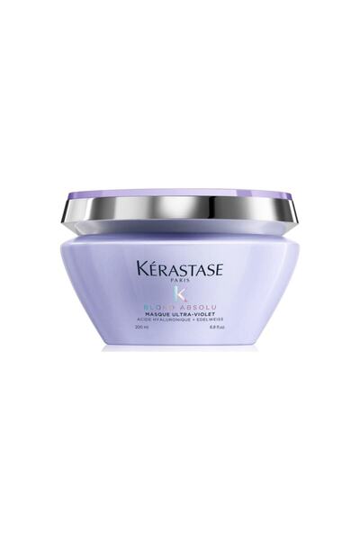 Kerastase Blond Absolu Ultra - Violet - Sarı Ve Gri Saçlar Için Silver Maske 200ml  47463669240