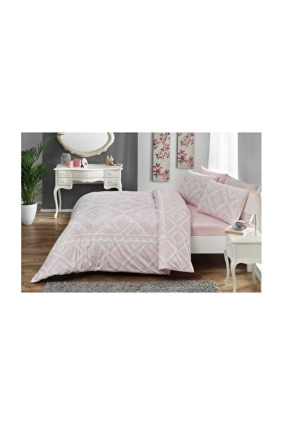 Taç Nevresim Takımı Celia Pudra Çift Kişilik