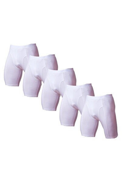Dono Lycra Uzun Beyaz 5 Li Boxer 1150x5
