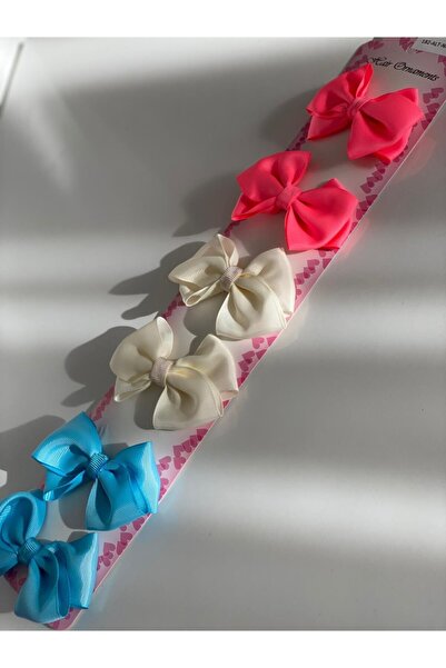 QUEEN AKSESUAR Μίνι Σετ Παιδικής Πόρπης Δώρου για Κοριτσάκια με Πένα