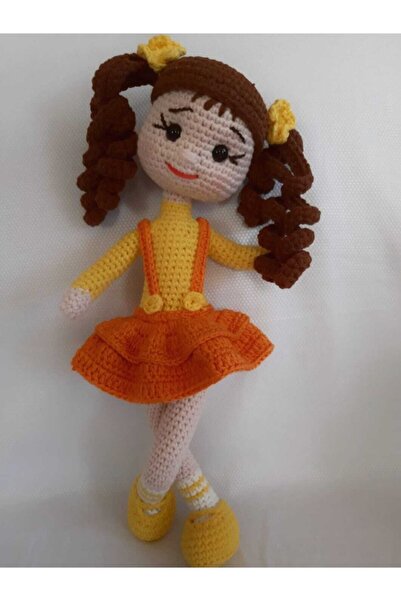 OYUNCAKPARK Portakal Çiçeği Bebek Amigurumi Organik Oyuncak