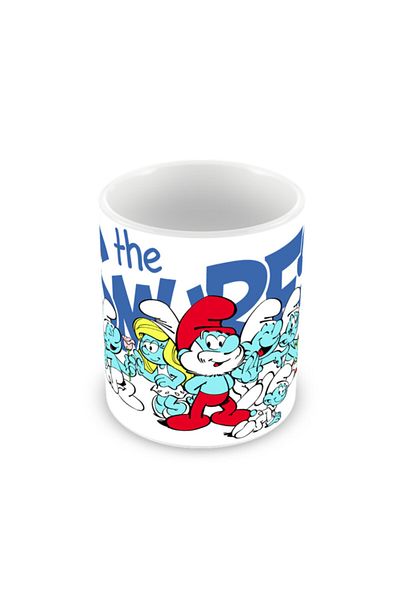 Penguen Dükkan The Smurfs Smurfs Printed Mug