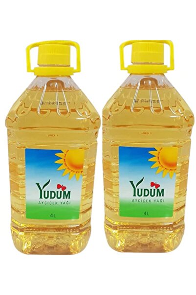 Yudum Ayçiçek Yağı Dar Kapak Pet 2 X 4 Lt