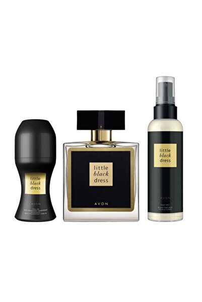 AVON Little Black Dress 50 Ml Parfüm + Little Black Dress Vücut Spreyi 100ml ...