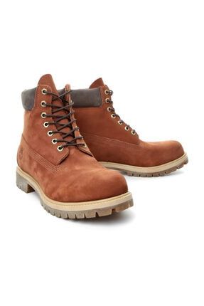 Timberland KAHVERENG Erkek Bot A1LXU 6 INCH PREMIUM BOOT COGNAC