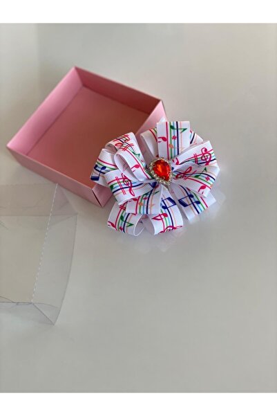 QUEEN AKSESUAR Kristalna kopča sa uzorkom muzičke note Sa kamenčićima za devo...