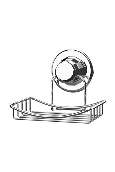 Evistro Vakumlu Paslanmaz Krom Kaplama Sabunluk Seti