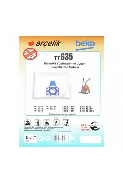 Arçelik حقيبة موديل كومبلوتوز Tt635
