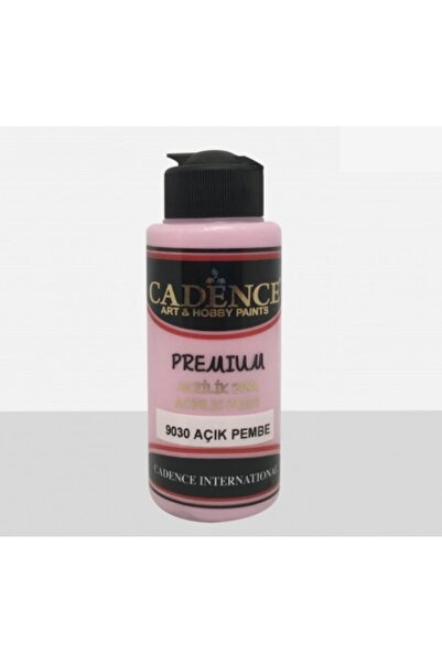Cadence Premium Yarı Mat Akrilik Boya 9030 Açık Pembe 120 Ml