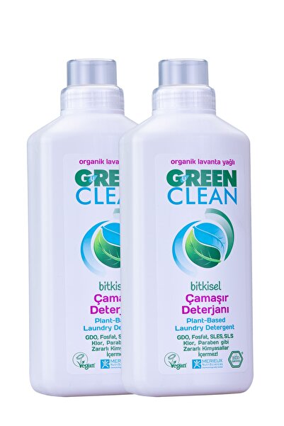 Green Clean Sıvı Çamaşır Deterjanı 1 l x 2'li Set