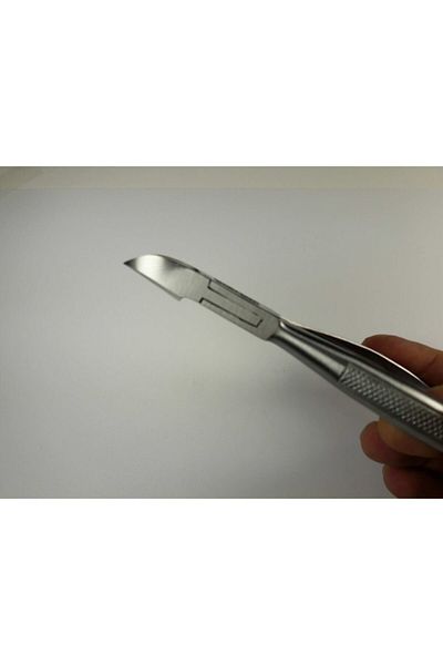 Solingen Haırcraft Nail Nippers Steel Flat Mouth With Lock Straight Mouth Cutting Prevent Nail Ingrowns Hc00514