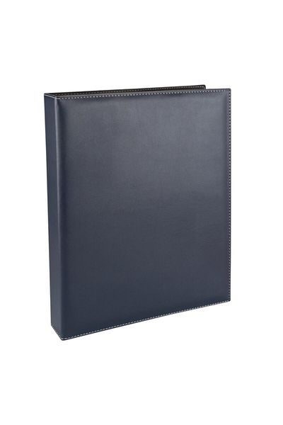 2K Faux Leather Mechanism, 10 Compartments, 500 Card Capacity, Indexed Business Card Holder 26x32 Cm