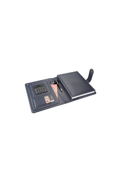 2K Diplomat Language Magnet Cover Organizer με ριγέ 17x24 σημειωματάριο