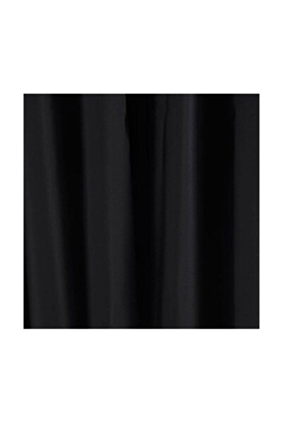 Taç Μαύρη κουρτίνα από εξτραφόρ - Επίπεδη ραφή, Φόντο σκίασης, 200x260