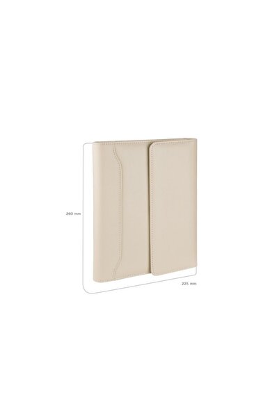 2K Diplomat Magnet Cover Organizer Checkered 17x24 Notebook