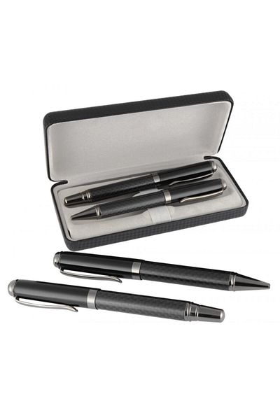 hediyerengi Exclusive Ballpoint and Rollerball Pen Set