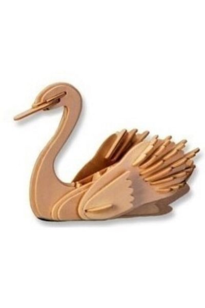 TAYFUN 3d Duck Model Wooden Puzzle