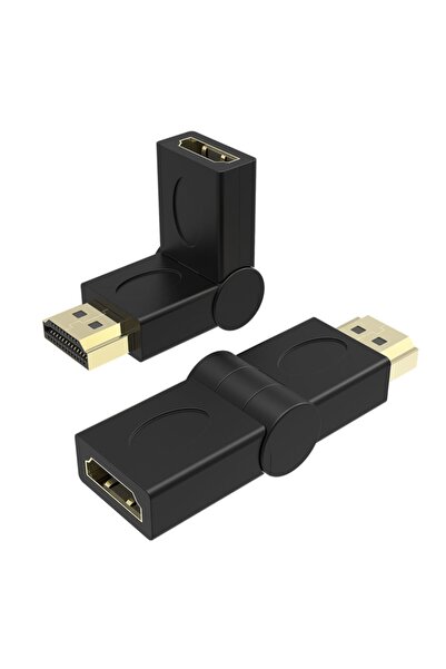 Alfais 4934 270 Derece Dönebilen Hdmı To Hdmı Adaptör Çevirici Dönüştürücü