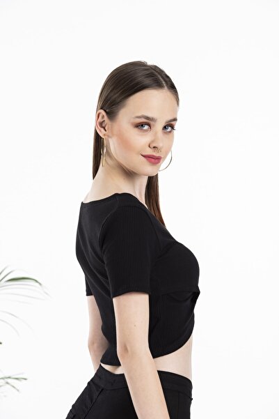 ladyzey Двуредно закопчаване в черен цвят