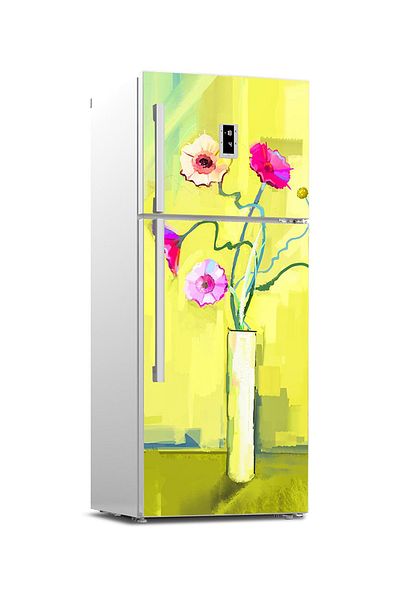 Tilki Dünyası Refrigerator Door Covering Sticker 0125