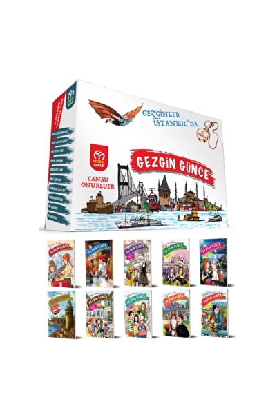 Model Eğitim Yayınları Gezginler Istanbul'da Seti 10 Kitap Testli Gezgin Günc...