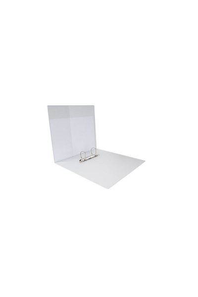 2K 5 Cm Company Presentation and Document Folder with 2 Rings, Inner and Outer Transparent Pockets (350 Sheets)