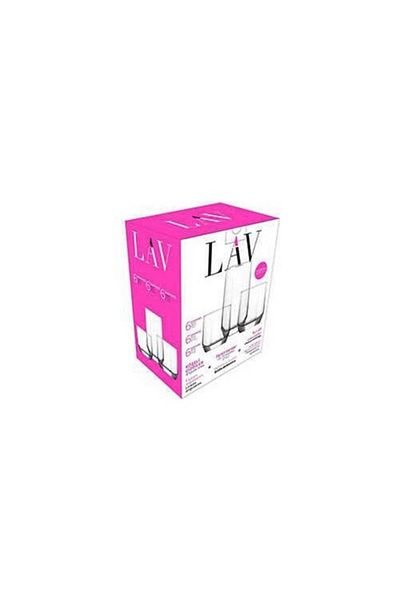 LAV Diamond Soft Drink Glass Set 18 Pieces