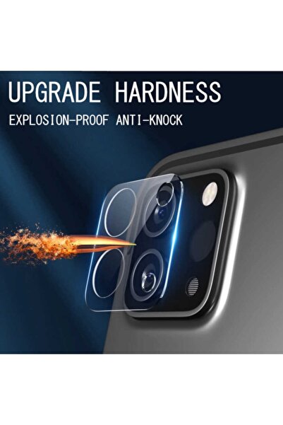 Nezih Case Ipad Pro 11 2020 2021 /12.9(2020) (2022) Uyumlu Anti Shock Kamera Lens Koruyucu