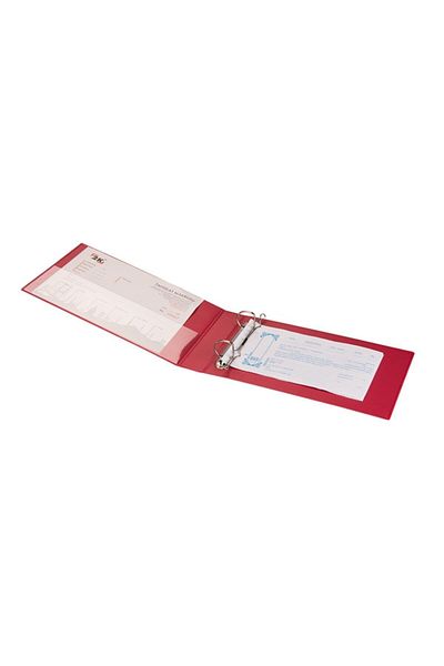 2K Pvc 3 cm 2 Ring Sign Ring Binder - 250 Sheet Capacity, 15.5X26 cm