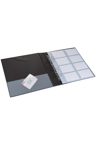 2K Biala Mechanism 8 Rows 192 Card Capacity Business Card Holder 25x26,5 Cm