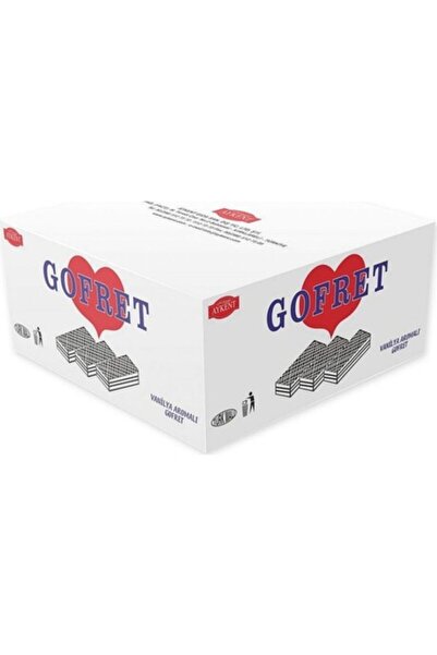 kuruyemişcin Aykent Vanilyalı Nostaljik Gofret 2.5kg (PAZAR GOFRETİ)